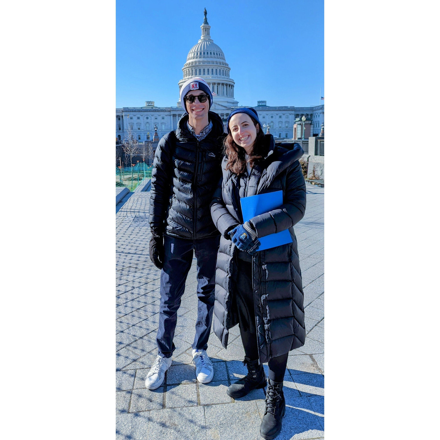 11/29/23: Hanging out at the Capitol during YU's lobbying trip. Yes, Jacob was in the YU pictures. No, he does not go to YU.