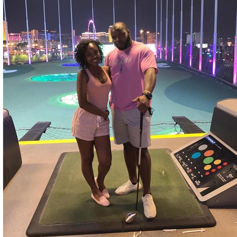 Vegas Top Golf flexing, Aug 2020