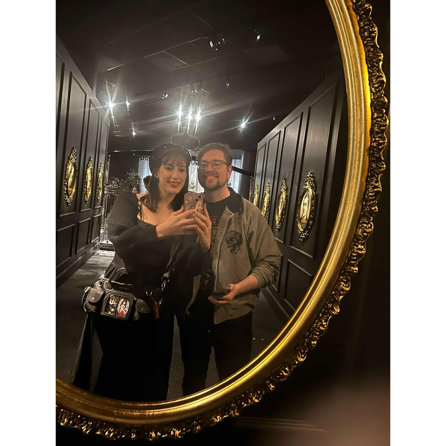 Cuties at the museum.