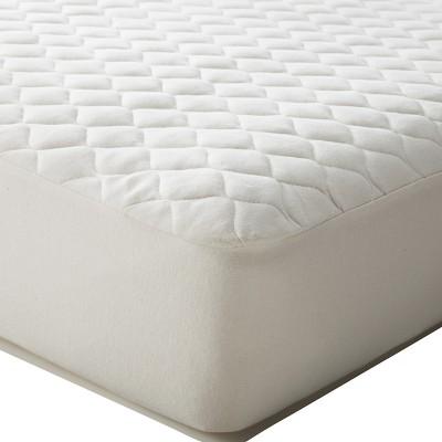 TL Care Organic Cotton Waterproof Quilted Fitted Crib Mattress Cover - Natural