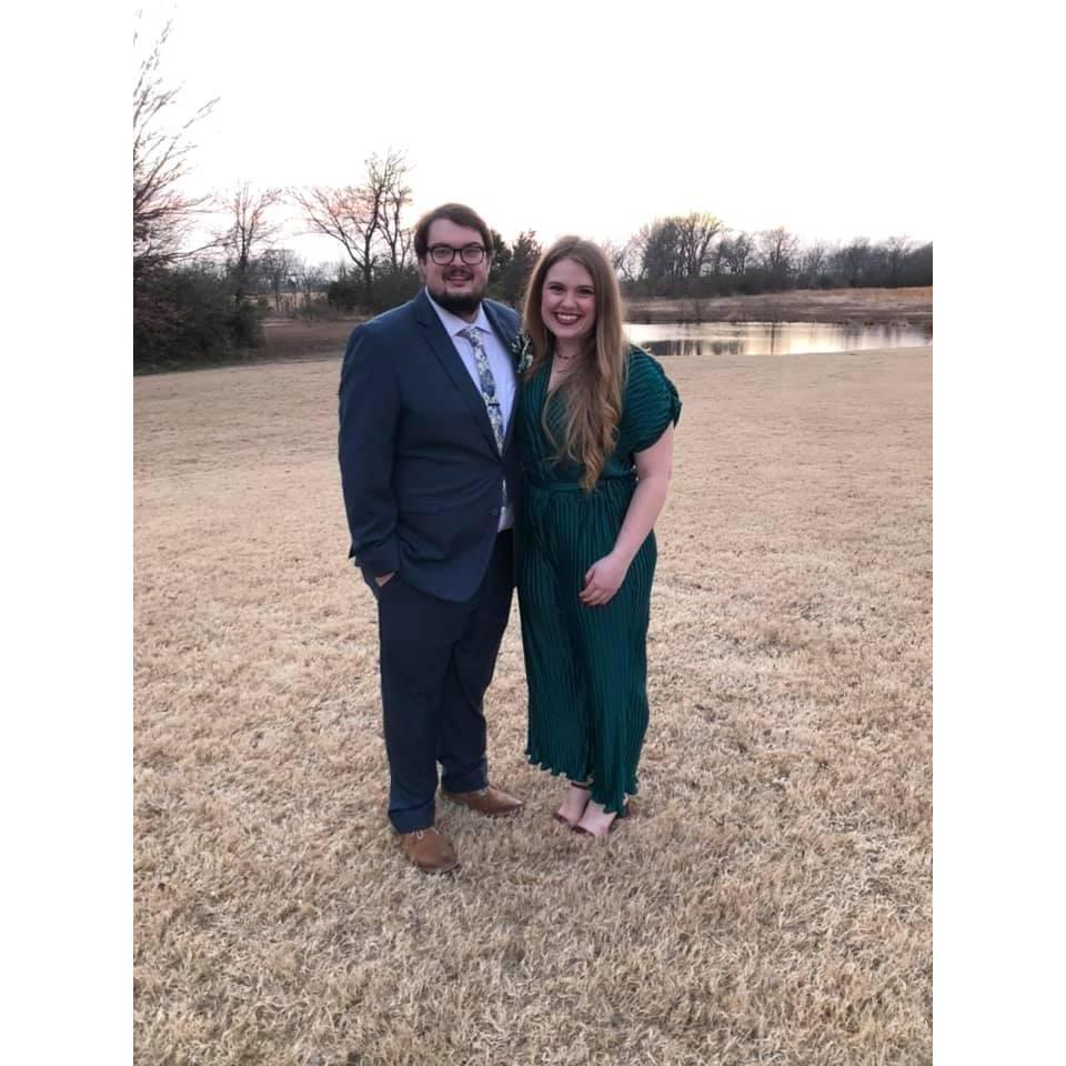 This was in December at H's youngest sister Hunter's wedding! It was such a fun wedding and I couldn't keep my eyes off this handsome guy, I mean, can you blame me?!? *major heart eyes*