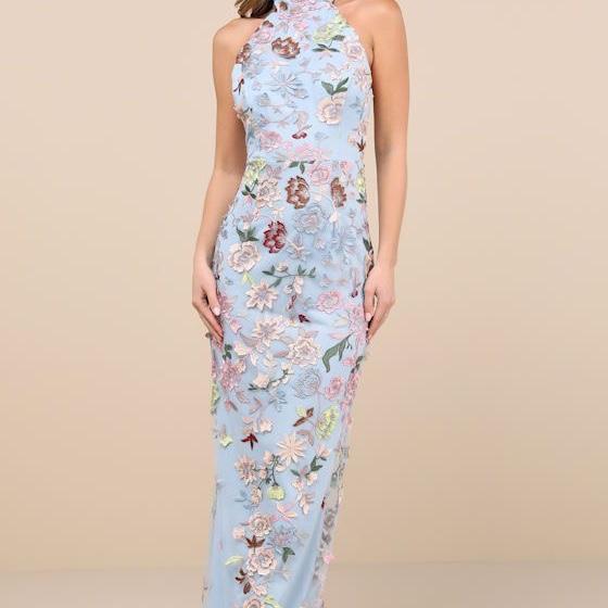 https://www.lulus.com/products/infinite-praise-blue-3d-floral-embroidered-halter-maxi-dress/2563491.html