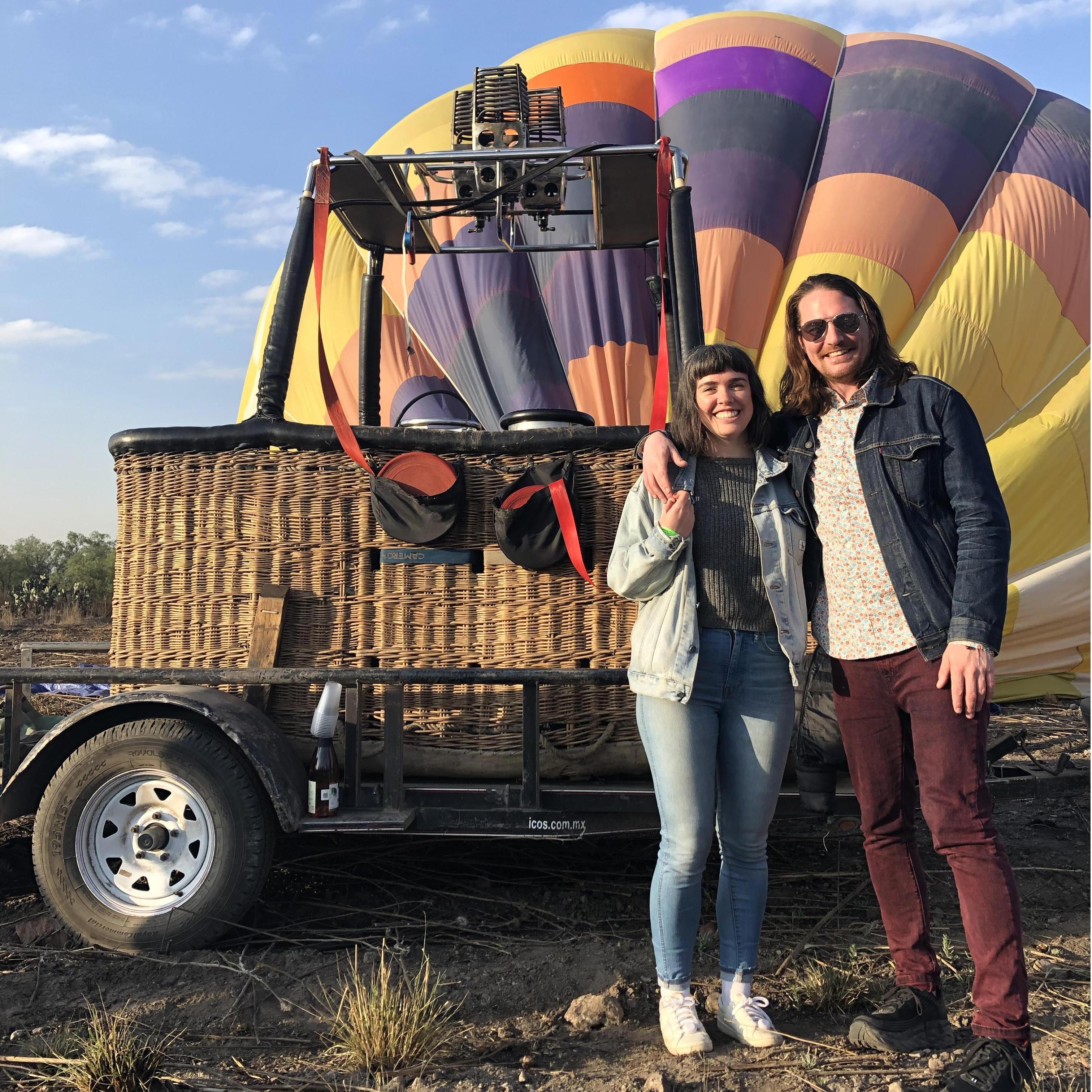 Hot Air Balloon ride in Mexico