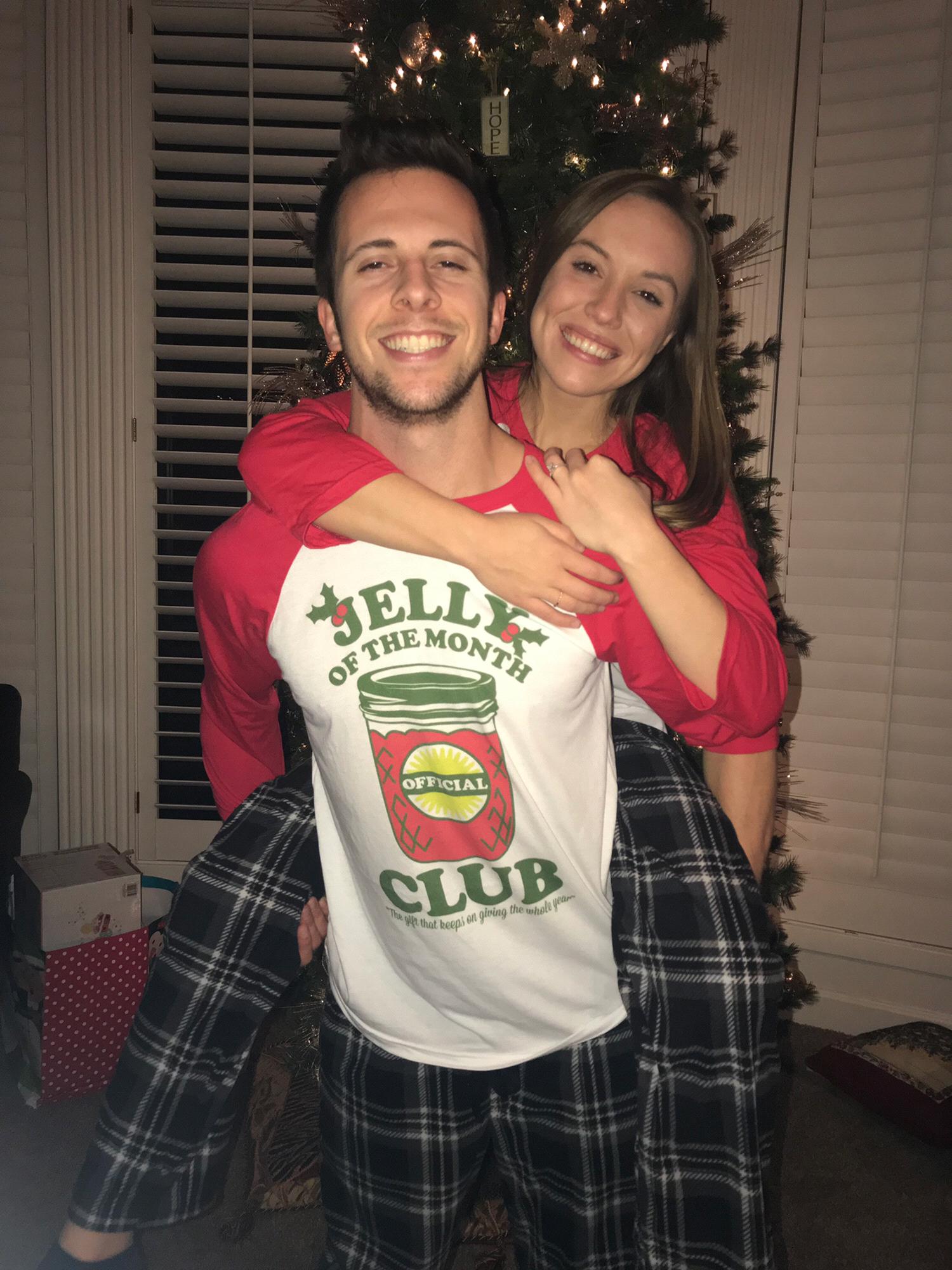 Matching Christmas PJ’s