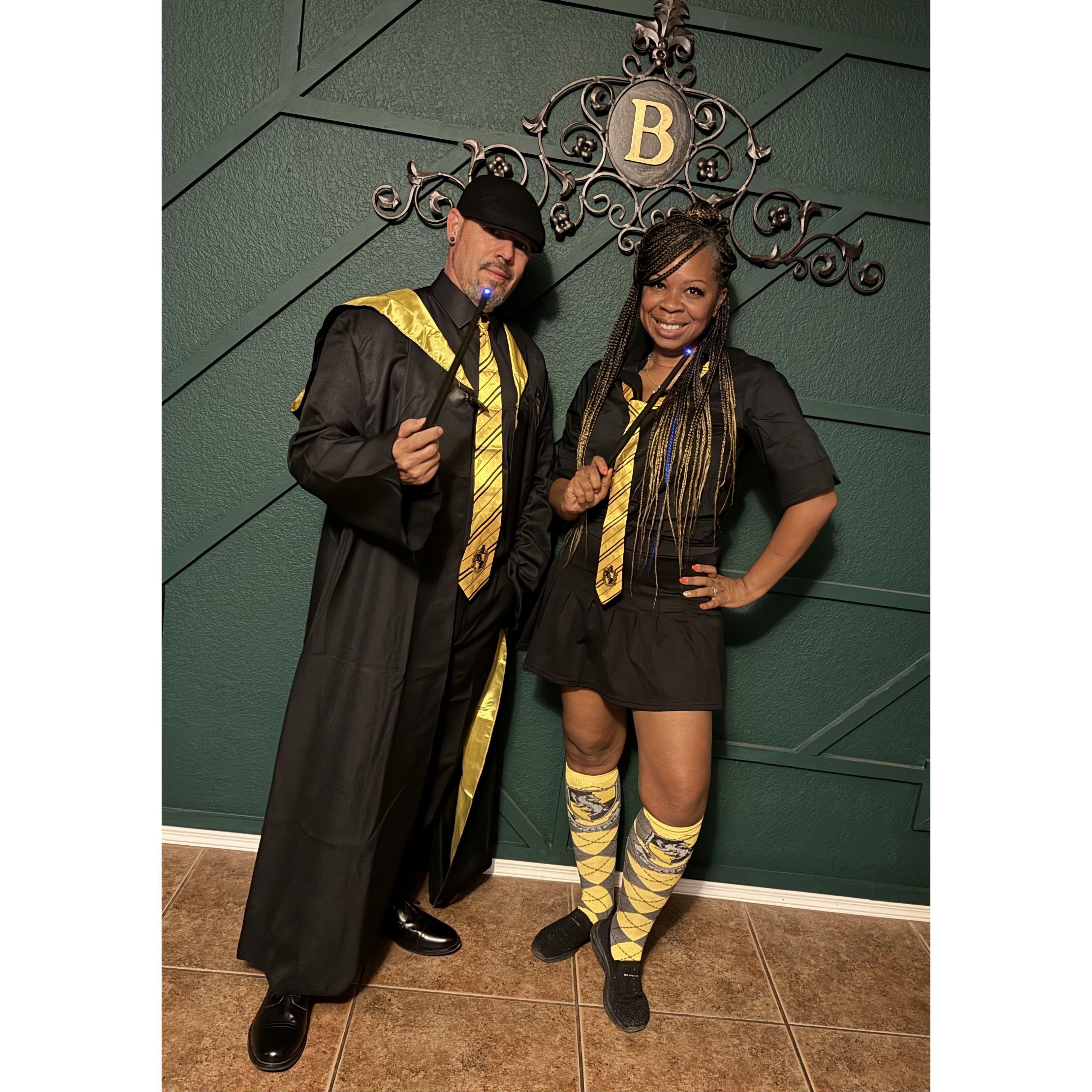 Halloween. House of Hufflepuff!