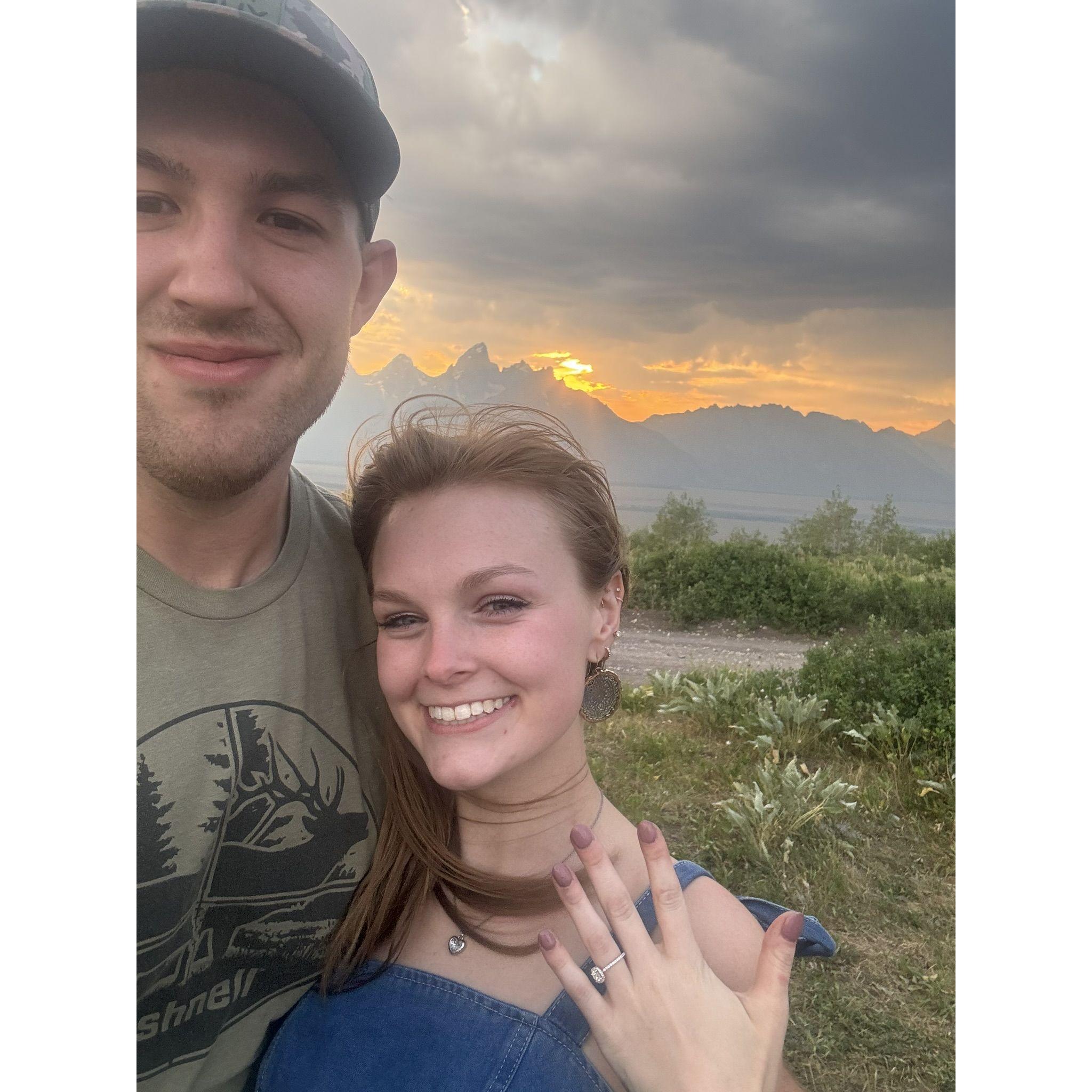 of course i said yes!