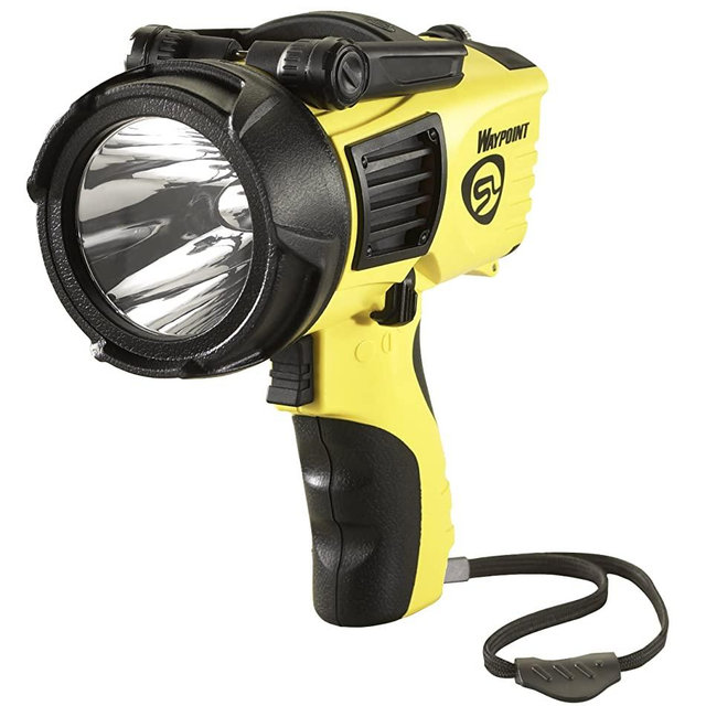 Streamlight 44910 Waypoint 1000-Lumens Spotlight with 120-Volt AC Charger, Yellow