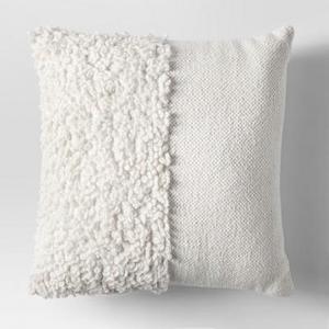 Cream Solid Textured Throw Pillow - Project 62™