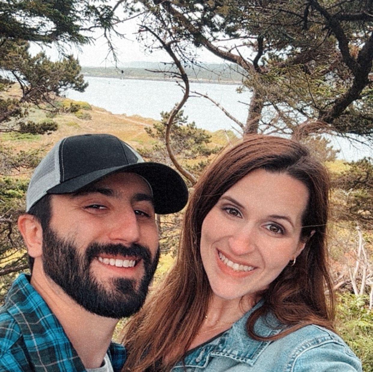 Enjoying the great outdoors on the coast in Newport, OR.