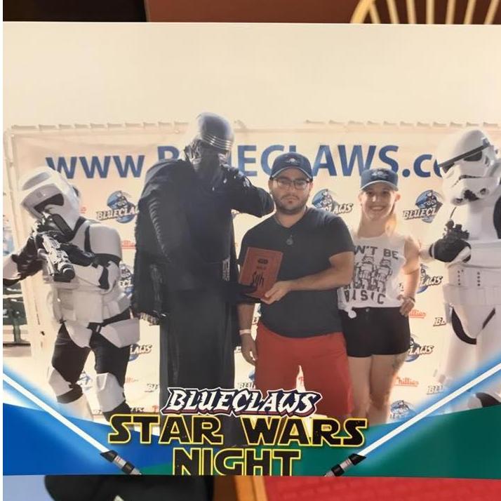 Star Wars Day at Lakewood BlueClaws.