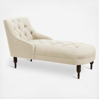 Tufted Slope Arm Chaise
