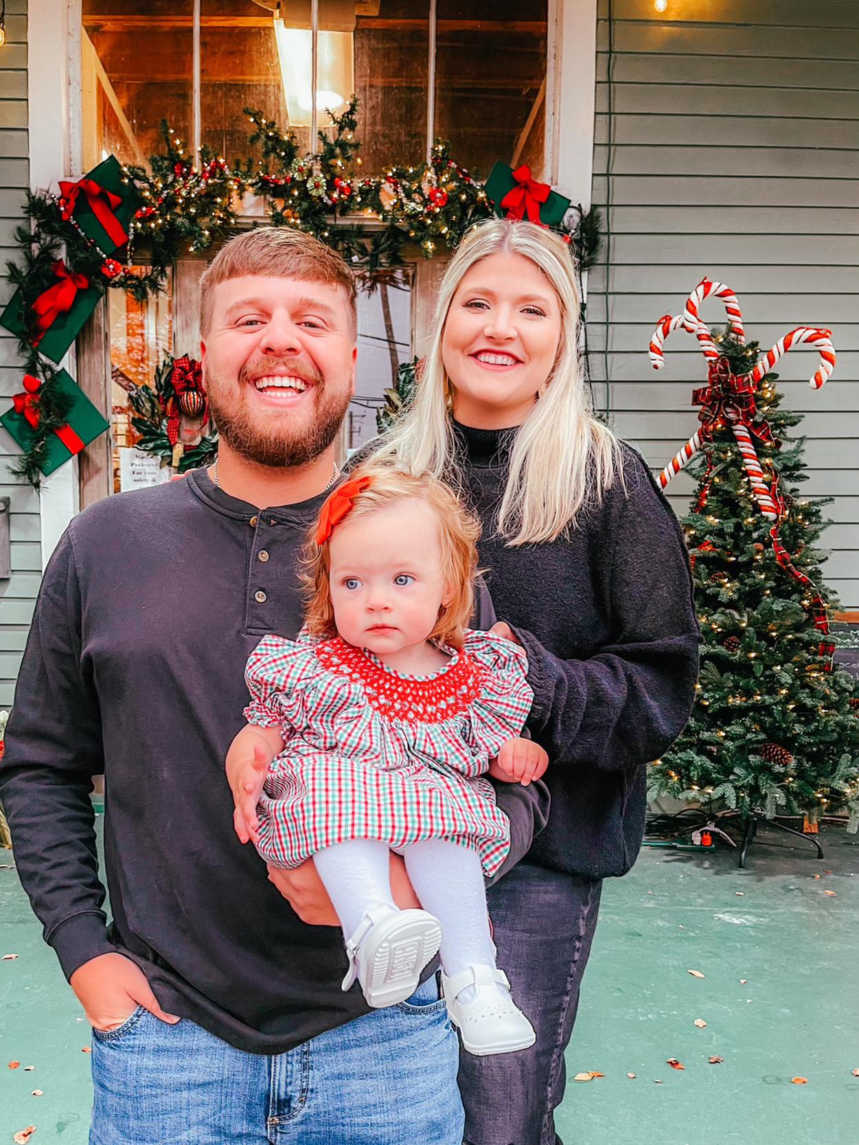 First Christmas with our little Magnolia Grace in 2021!
