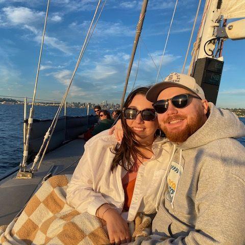 Sailing in Seattle.