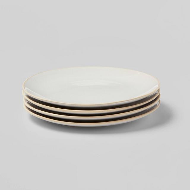 11 Porcelain Dinner Plate White - Threshold™