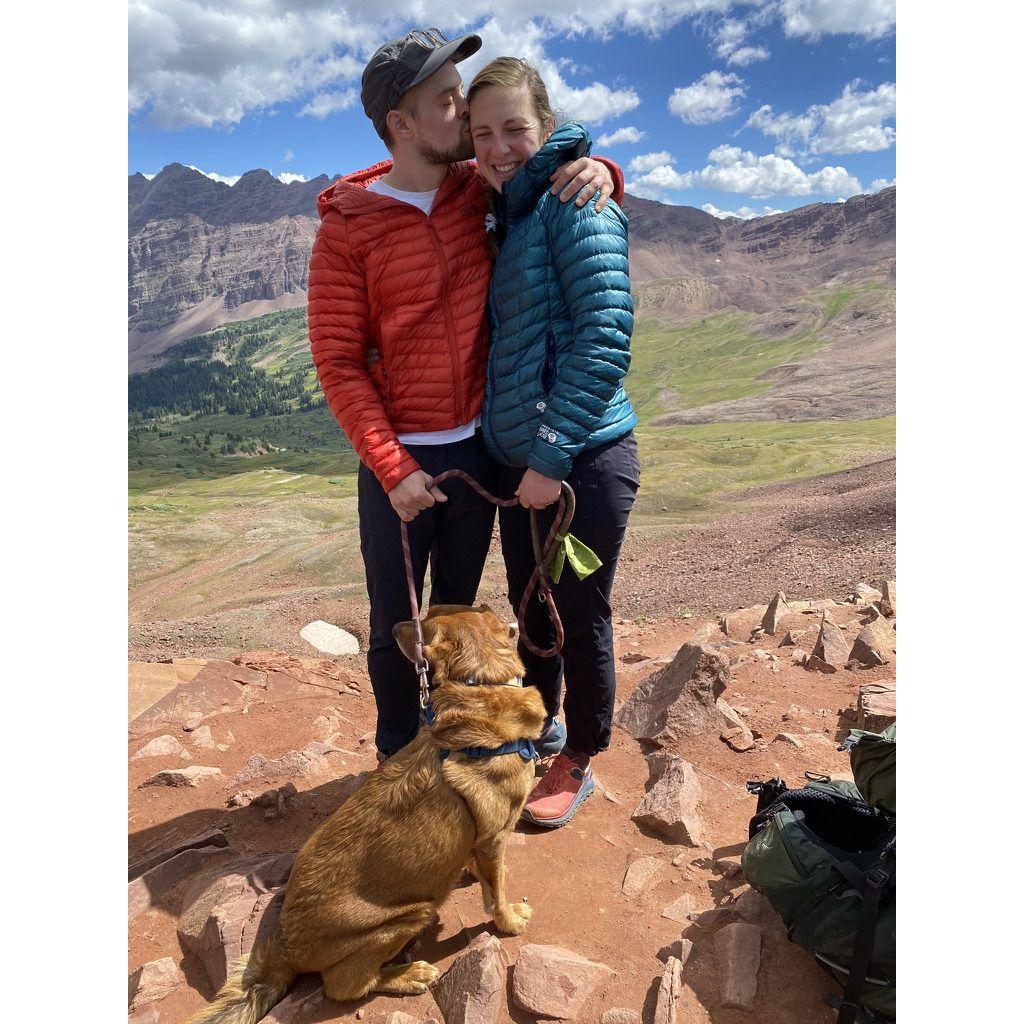 In the mountains- our favorite place to be!