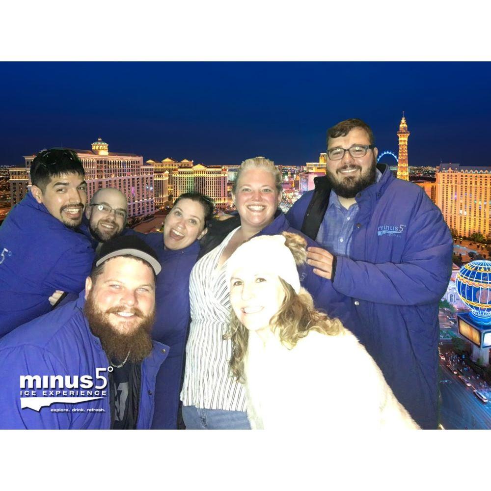 First trip to Vegas together to celebrate Nikki & Alex's upcoming nuptials! 