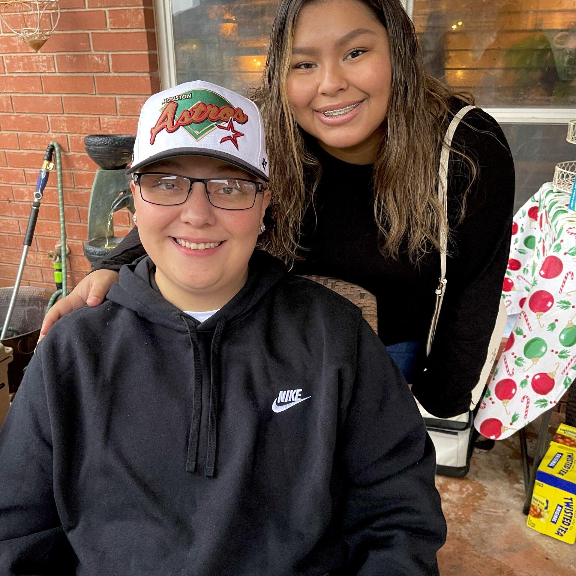 One of many Christmases together!