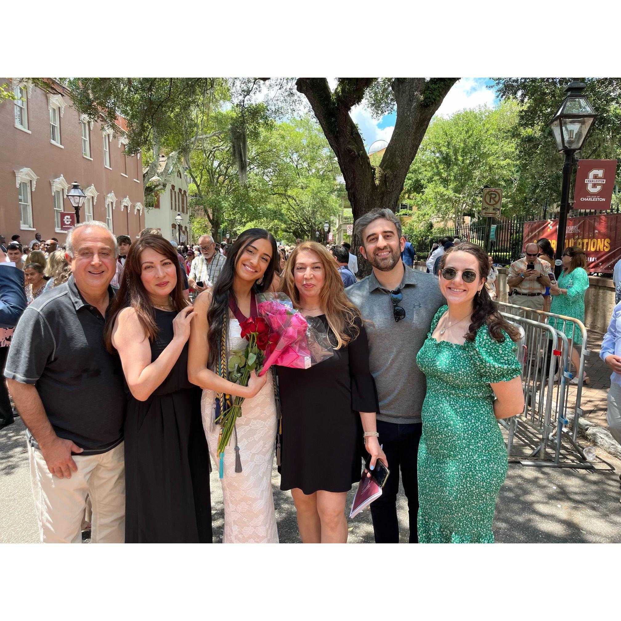 We've celebrated graduations together