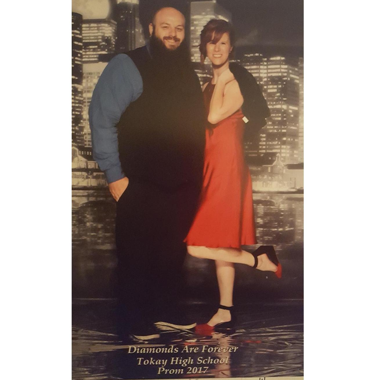 I took Jesse to Prom. May 2017