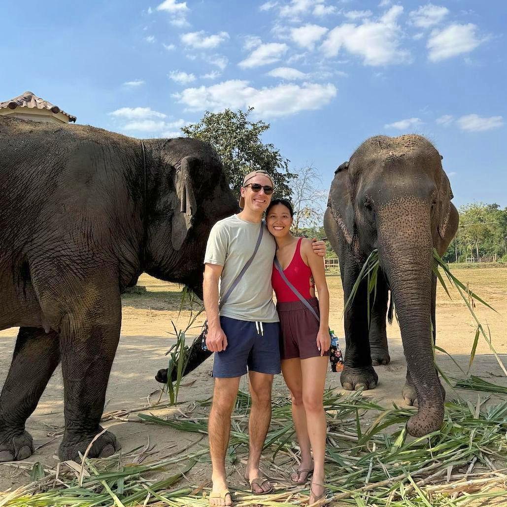 The time Oliver realized he could only hope Marianne would one day love him as much as she loves elephants.