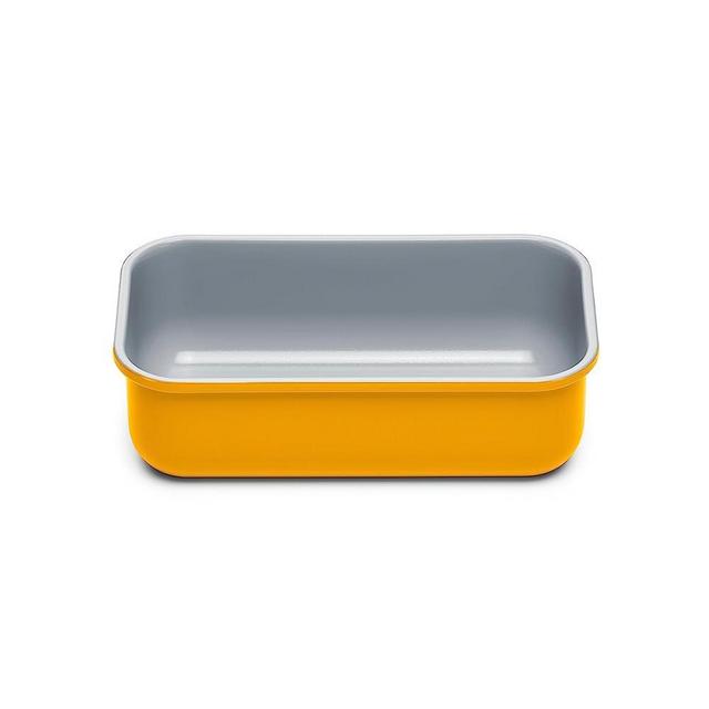 Caraway Non-Stick Ceramic 1 lb Loaf Pan - Naturally Slick Ceramic Coating - Non-Toxic, PTFE & PFOA Free - Perfect for Pound Cakes, Breads, & More - Marigold
