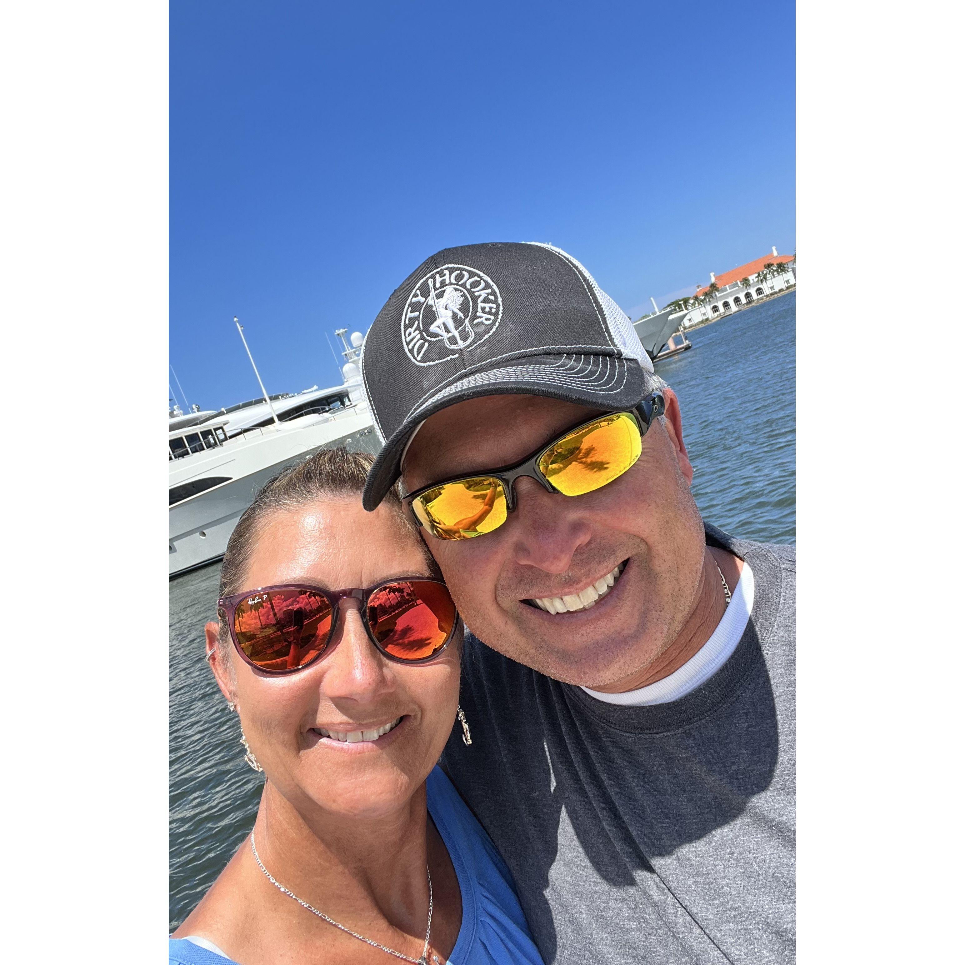 One of our many trips to West Palm