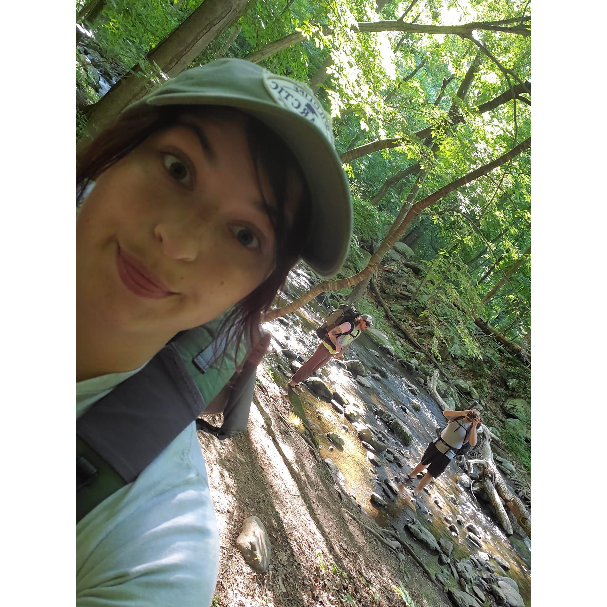Hiking in Shenandoah National Park