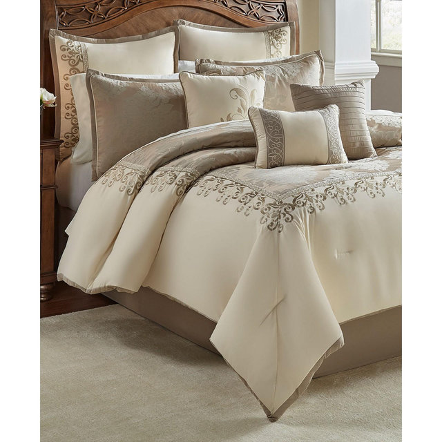 Hillcrest 9 Pc Queen Comforter Set