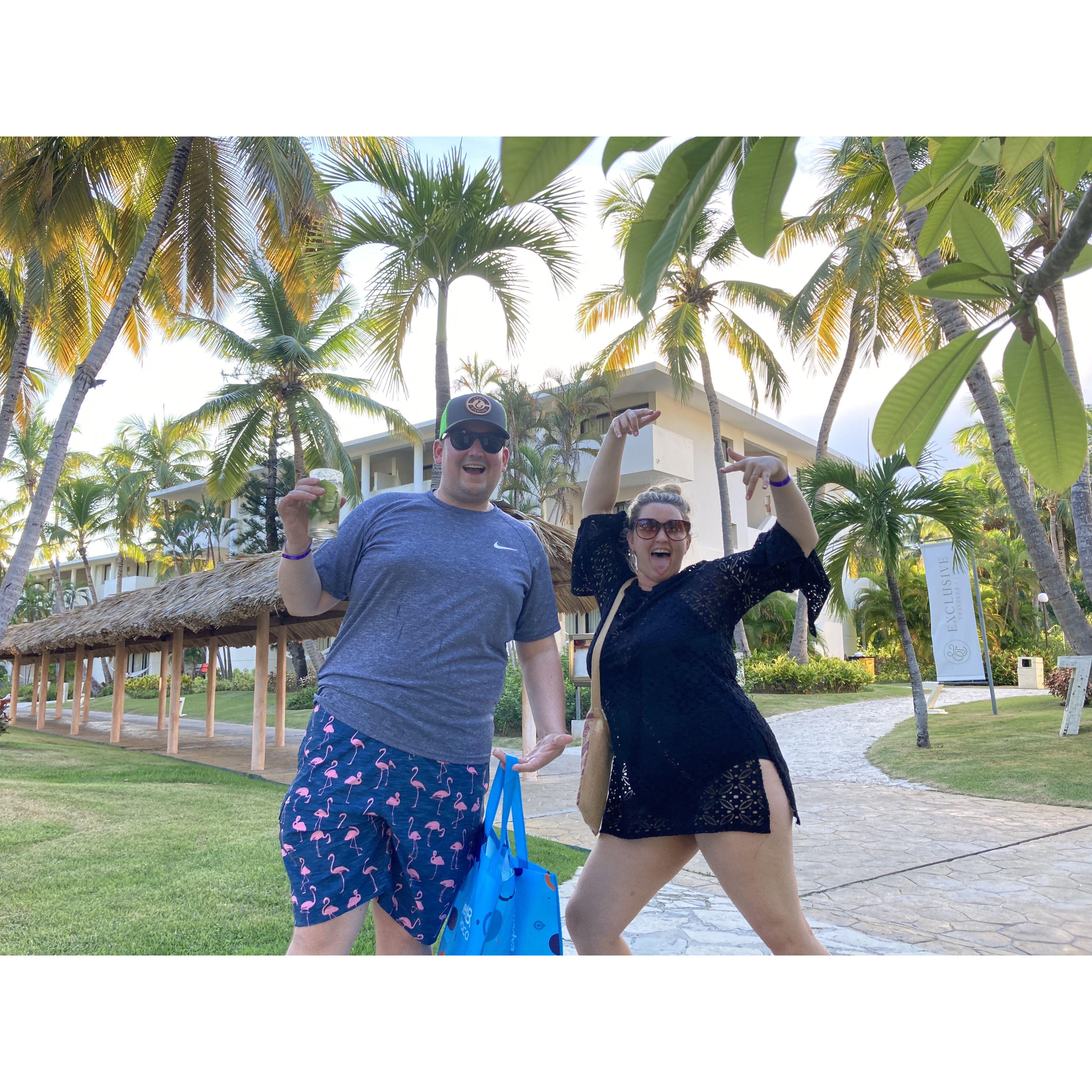 First Day in DR on "engagement trip"