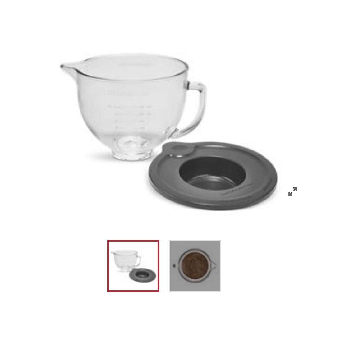 Kitchenaid 5 Quart Tilt-Head Glass Bowl