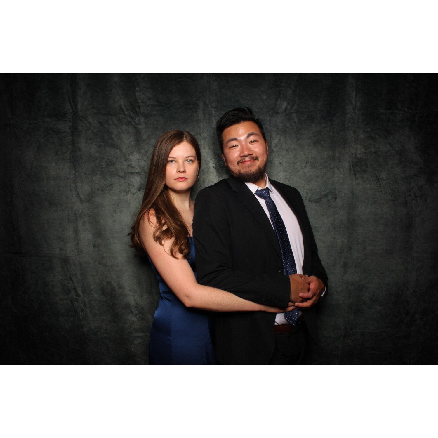 A Photo Booth hates to see us coming...from Sarah's cousin, Ken's, wedding in 2023!