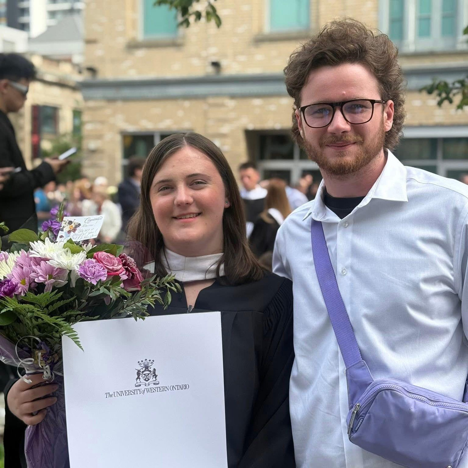 Alaina's graduation, Honours BA! Spring 2025