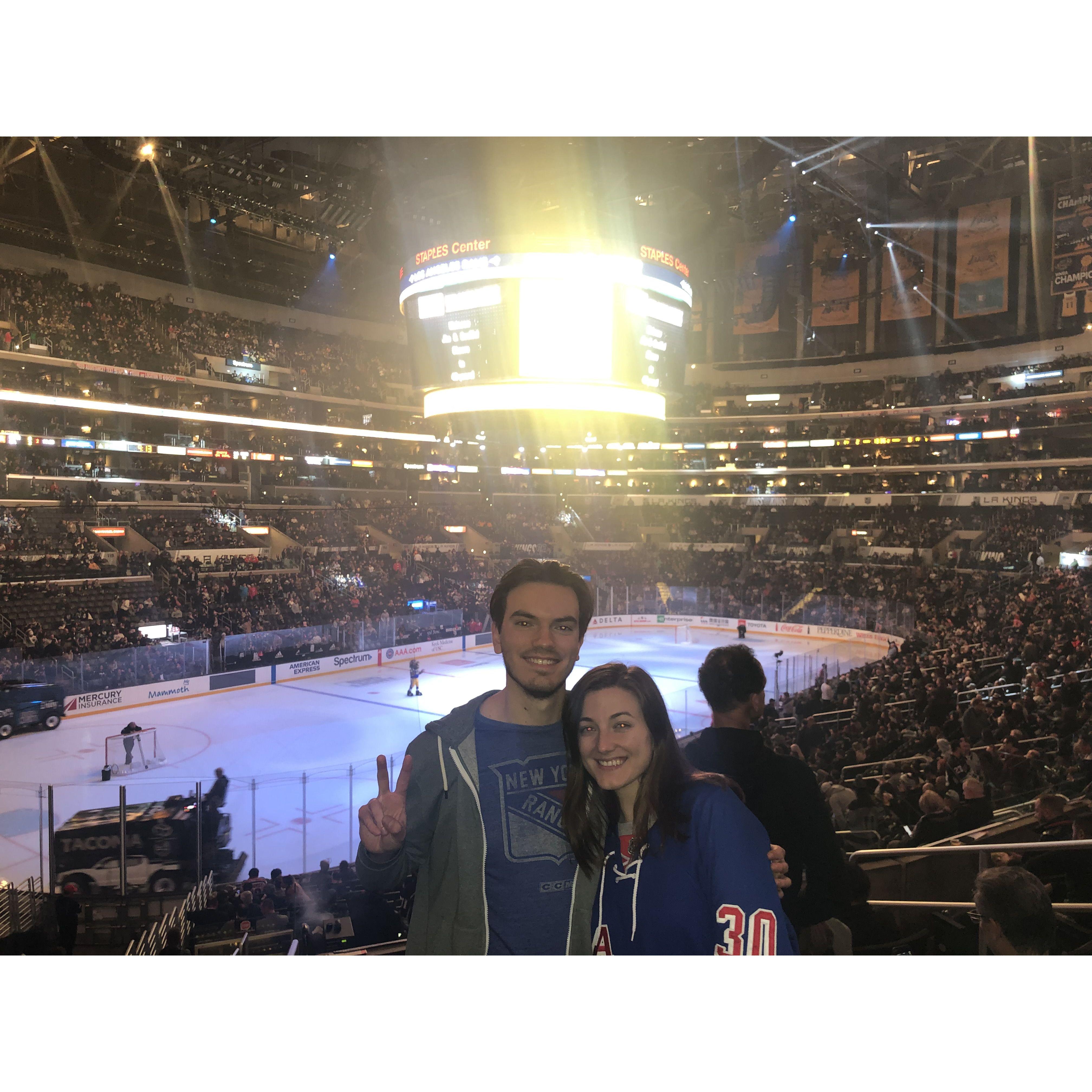 Rangers vs. Kings 12/10/19
