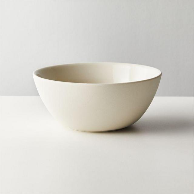 Kensli Ivory Recycled Clay Soup Bowl