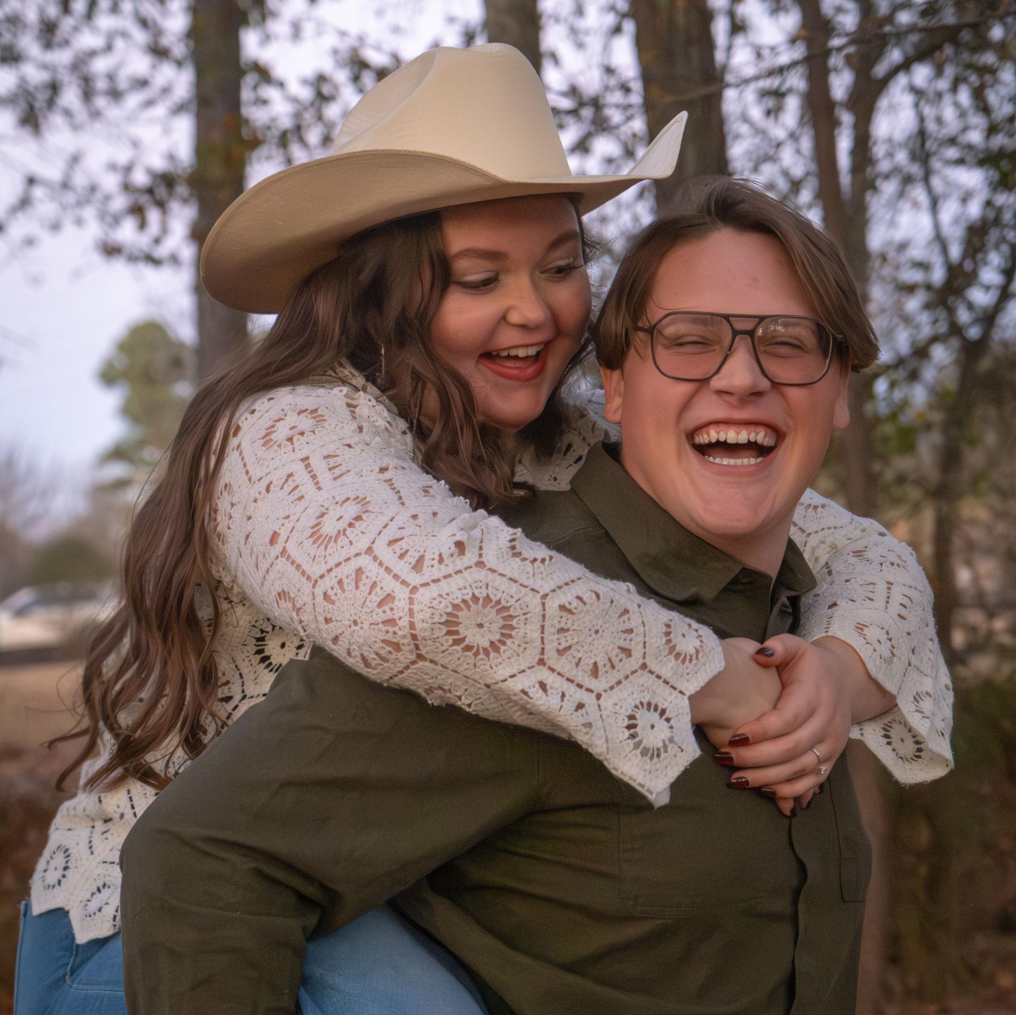 Our favorite engagement photo!
