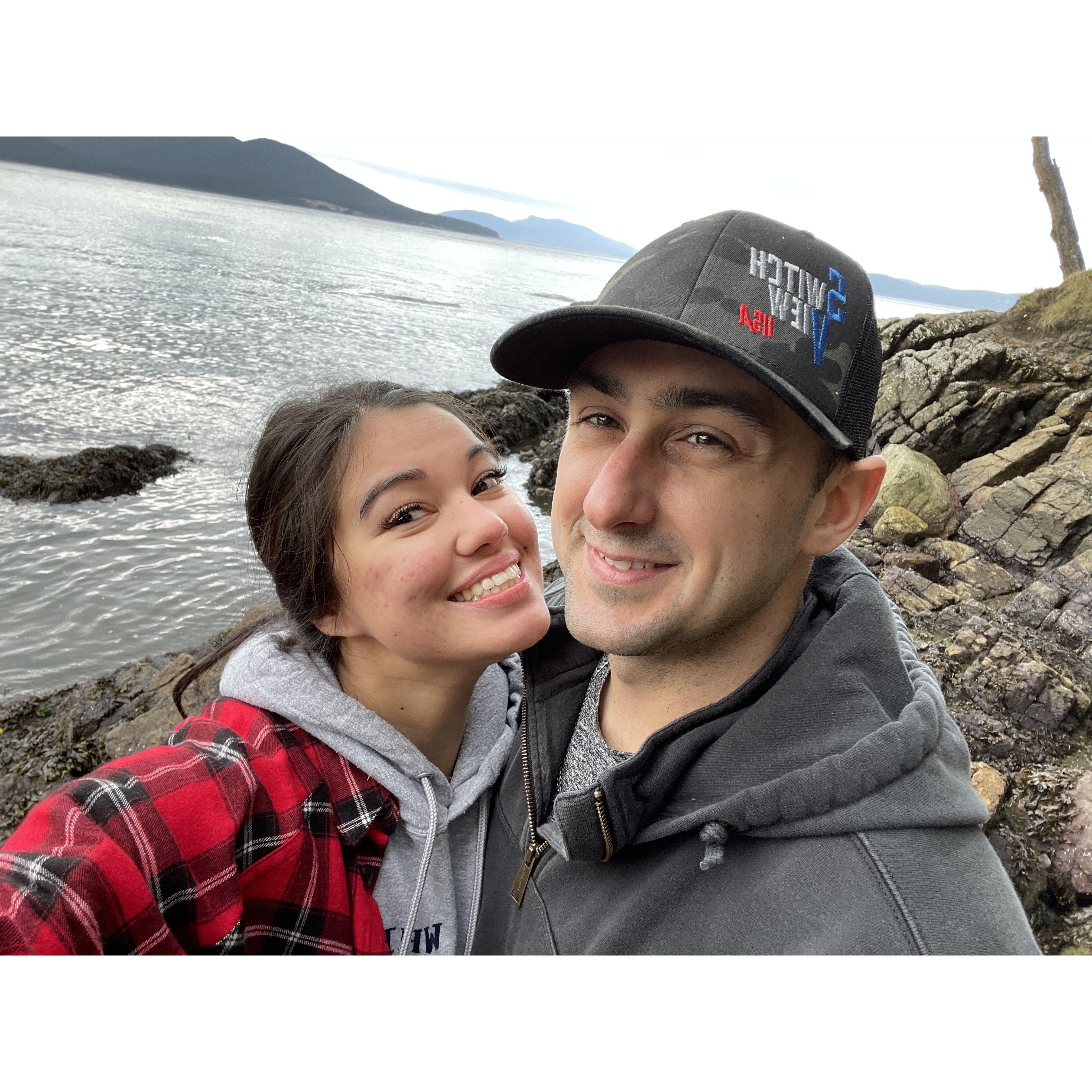 This was Collin's first time in Anacortes...little did I know this place would become my favorite place in the entire world just a few years later..