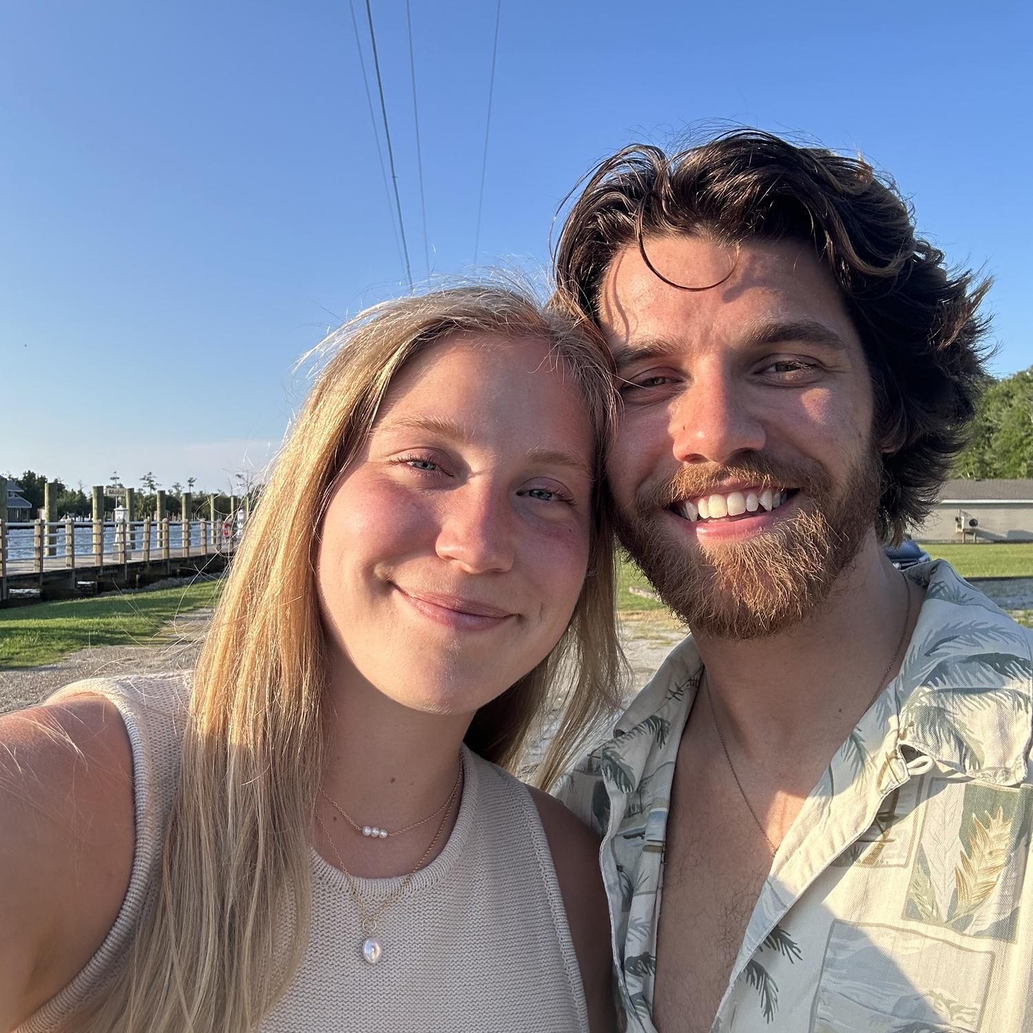 Date night in the Outerbanks, Matthew’s favorite!