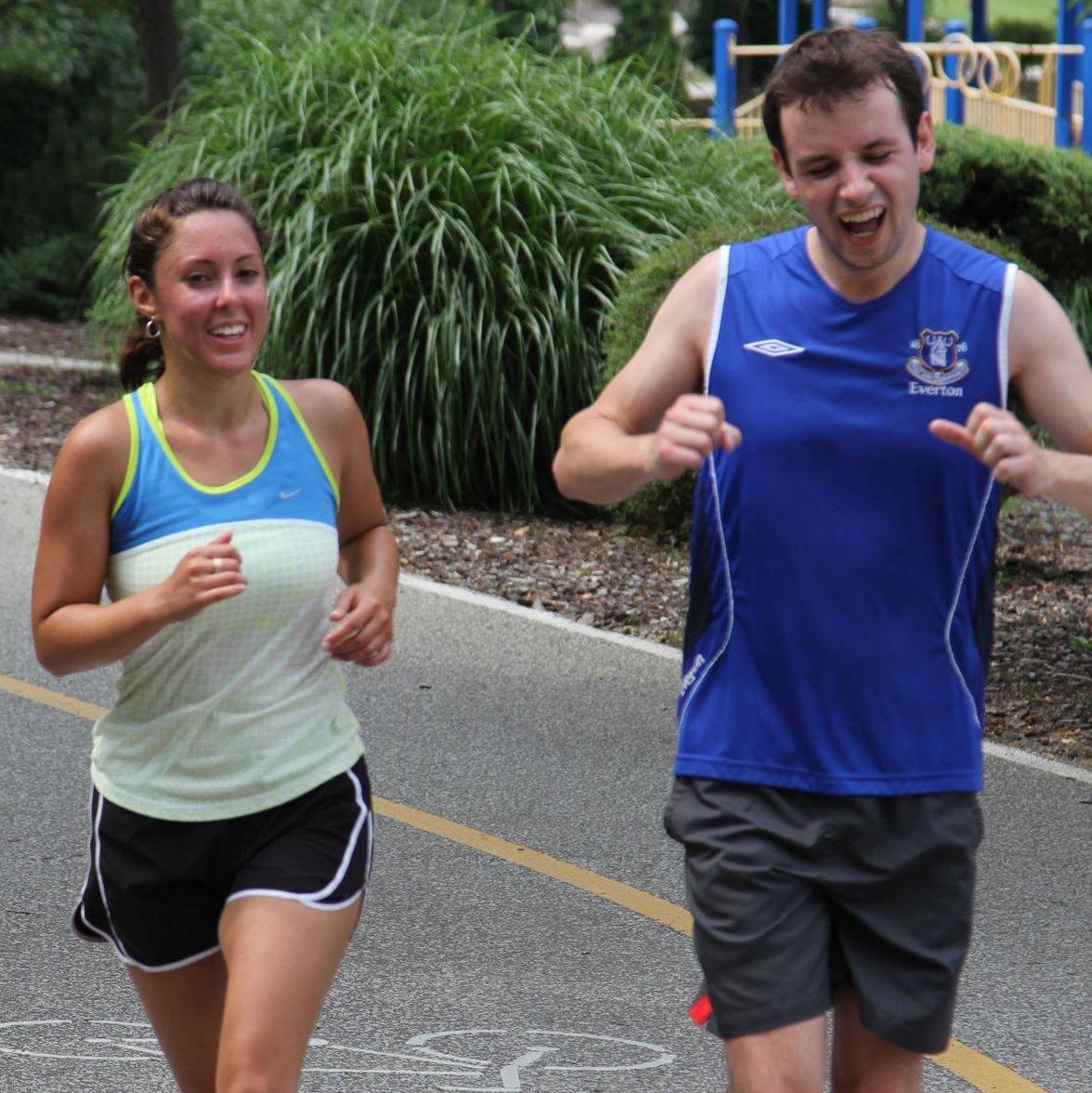 Running since our earliest days together