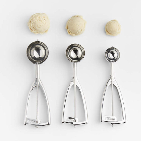 Crate & Barrel Cookie Dough Scoops, Set of 3