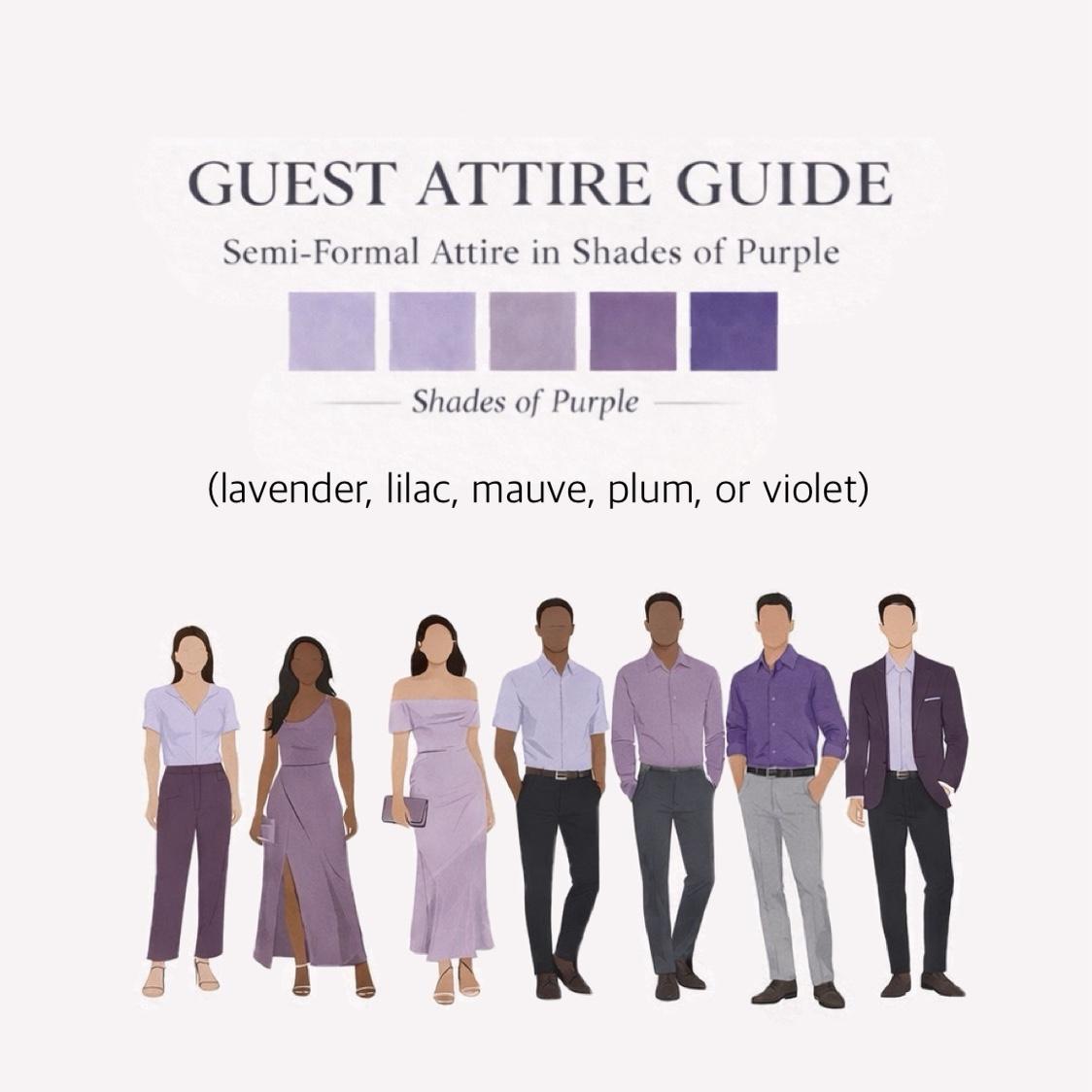 Ladies-Dresses or jumpsuits. Blouses paired with skirt or trousers are also welcome.

Gentlemen-No jeans or sneakers. Dress pants or chinos, black dress pants are welcome. Blazers are optional.