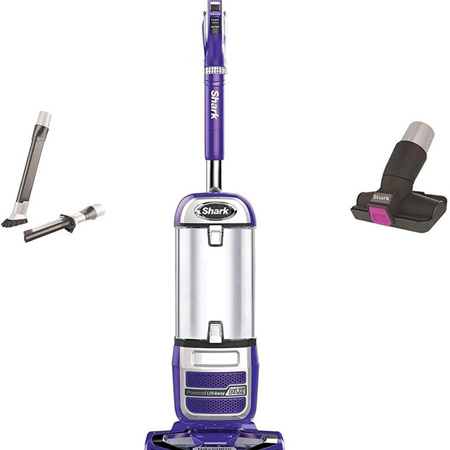 Shark Navigator Powered Lift-Away Upright Vacuum, NV586 (Renewed)