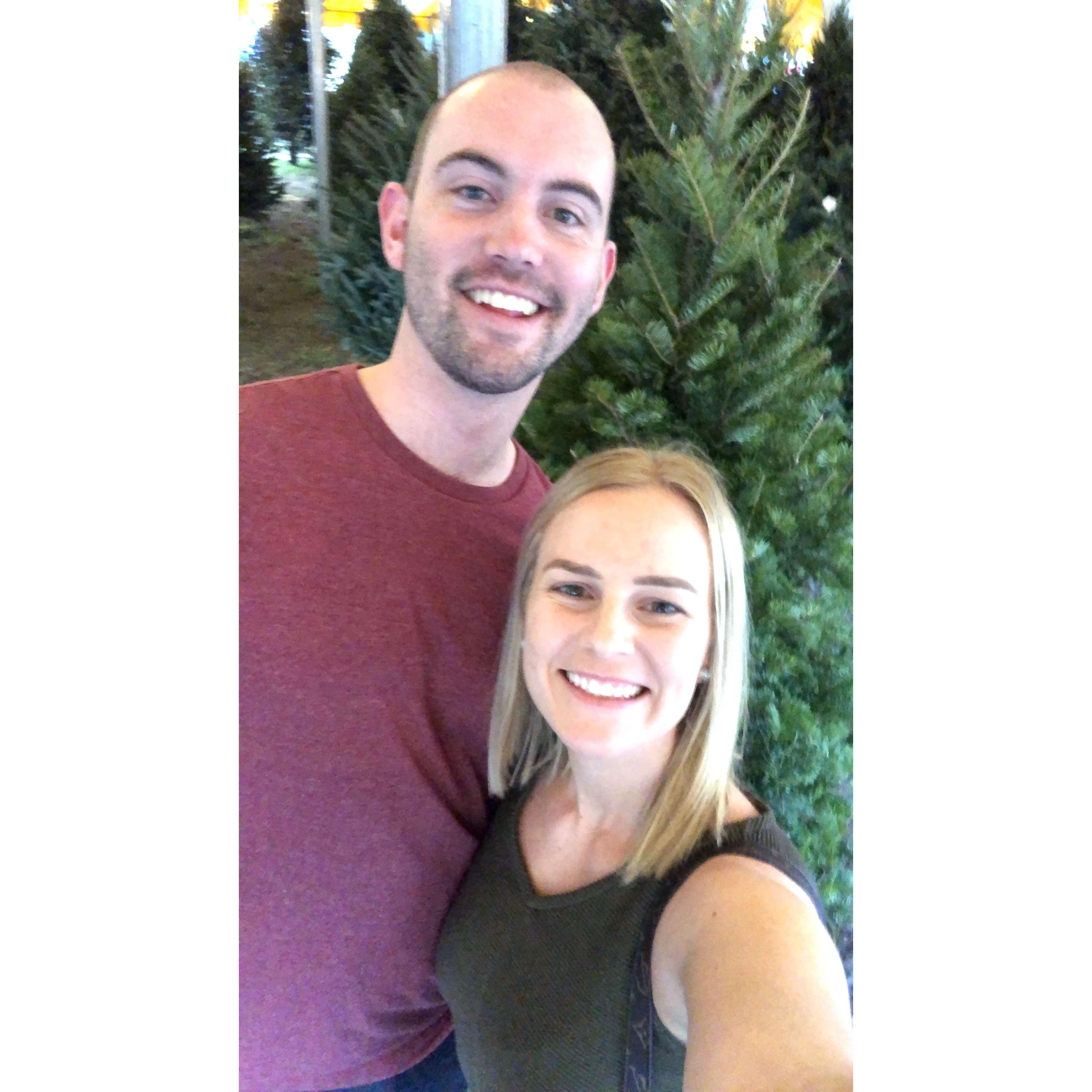 Our first picture together, 1.5 months after meeting