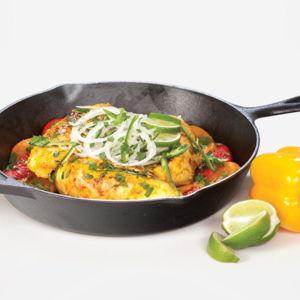Lodge Seasoned Cast Iron Skillet - PFAS-Free, Non-Toxic Cookware - Use with an Oven, Stove, Grill, or Campfire - Naturally Non-Stick & Oven Safe - 10.25 Inches