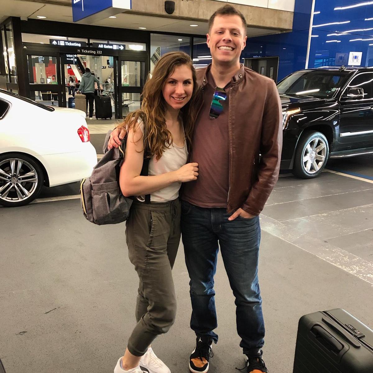 Auf wiedersehen! Our first trip. (Em & Step)
