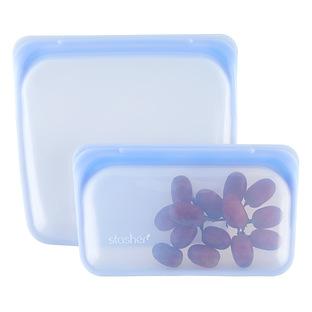 Stasher Amethyst Silicone Reusable Storage Bag