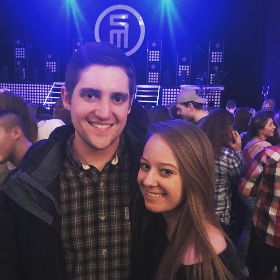 First concert as an official couple