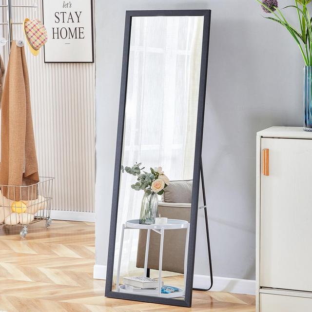 Eco-Friendly Solid Wood Wall Mirror with Easy Assembly