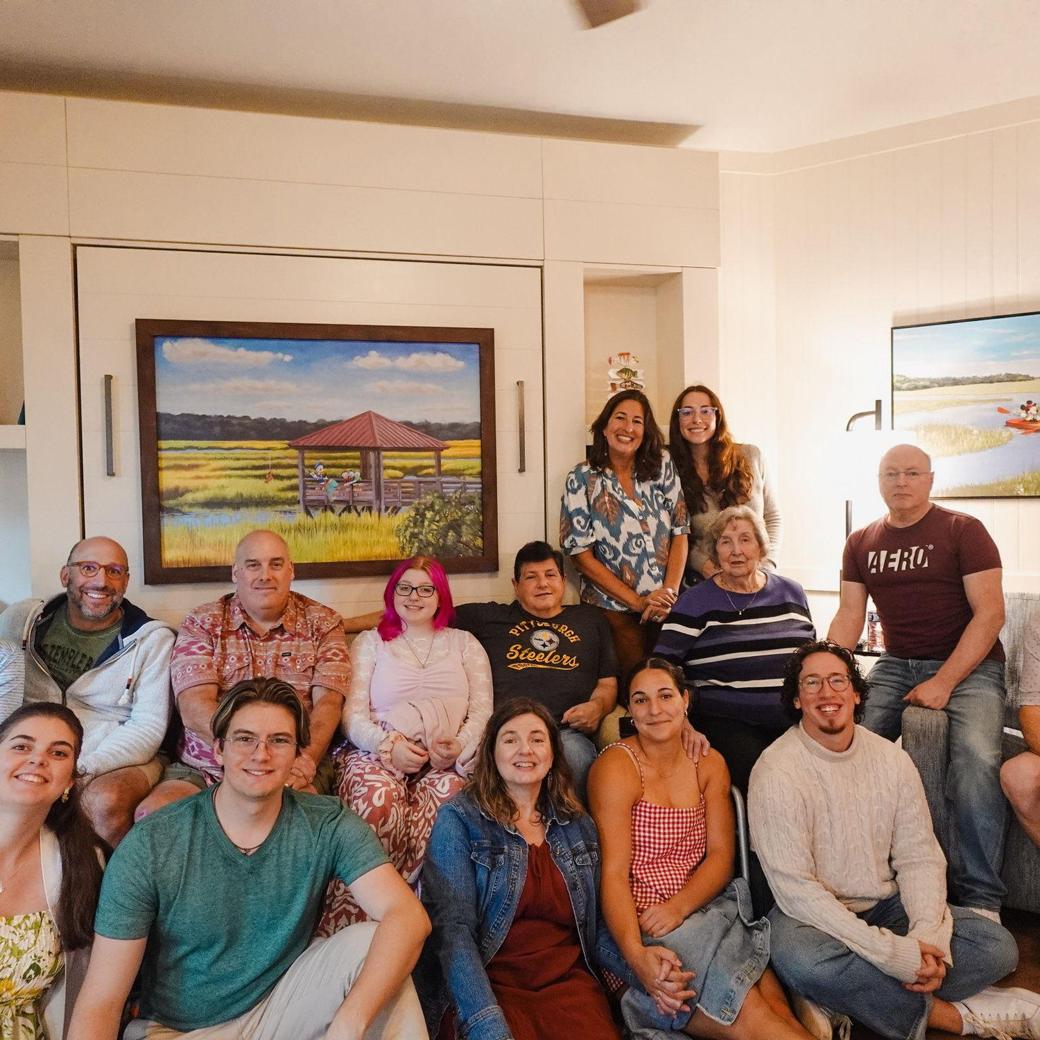 Zeke finally joined the WHOLE Perry/Barilari clan on a family vacation to celebrate her Nana's 90th birthday!