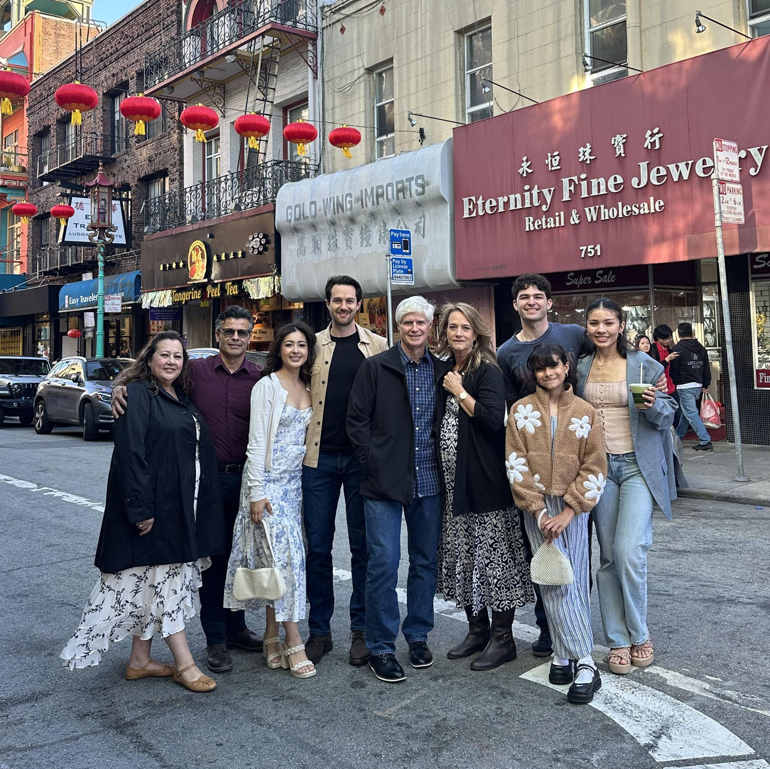 Jimenez & Covington Families Meet - May 2025 - Silvia, Marco, Bill, Gretchen, Ray, Sophia and Gabi