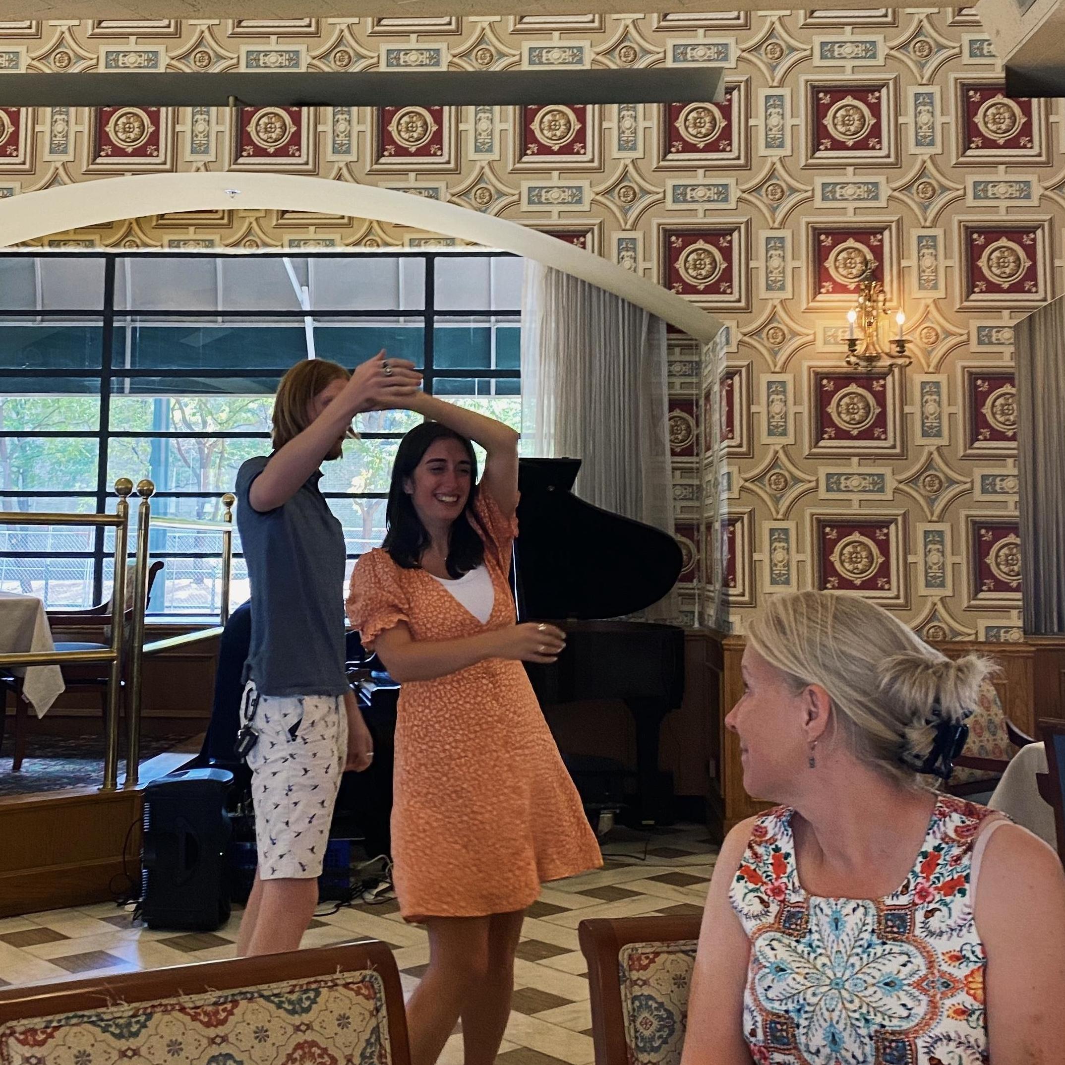 Engagement weekend brunch at the Brown Palace